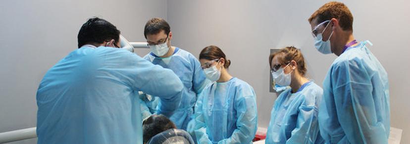 Students at the LECOM School of Dental Medicine